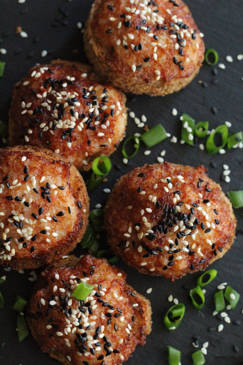 Prawn toast and Kimchi 