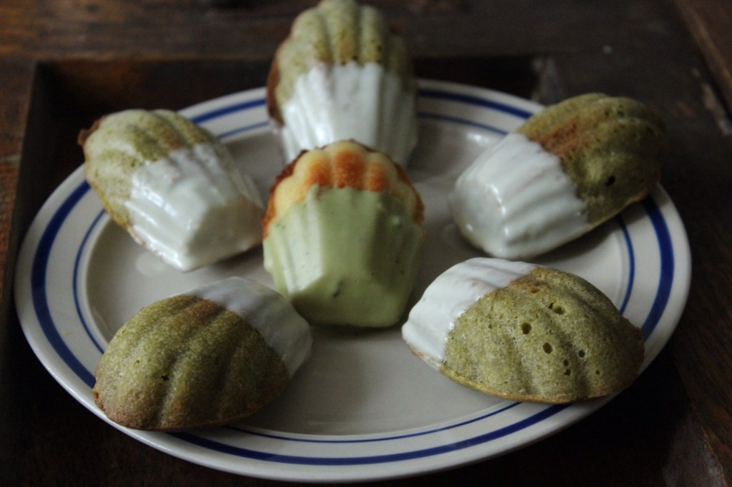 Matcha Madeleines