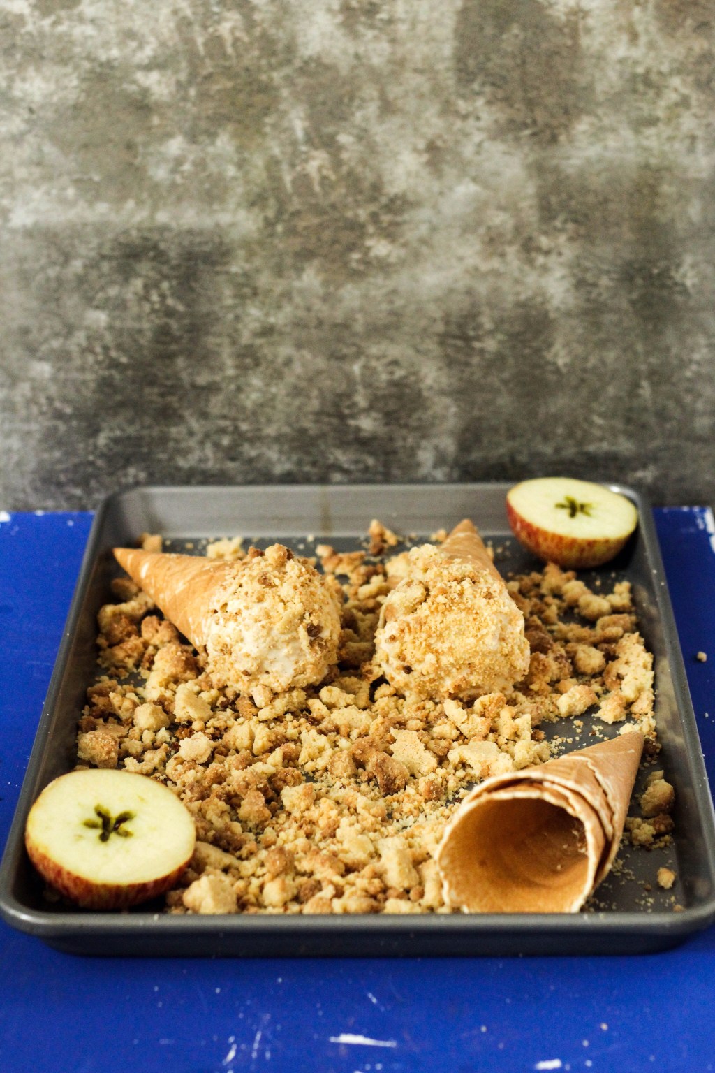 Apple Crumble Semifreddo.