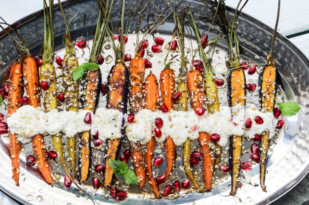 Egyptian dukkah roasted&nbsp;veg.