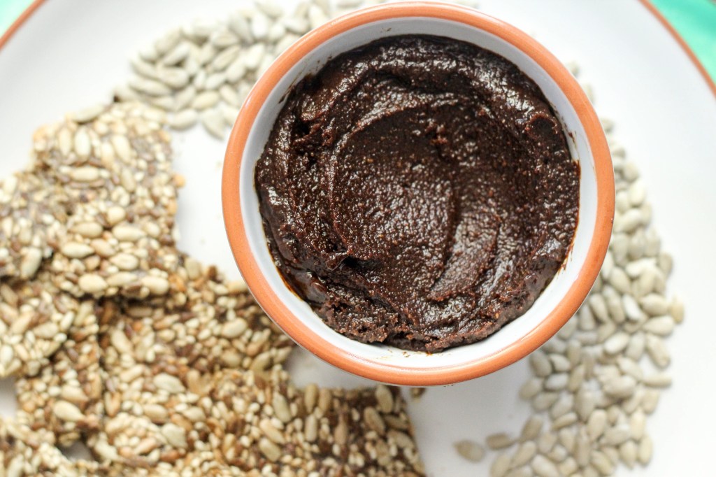 Roasted Sunbutter with chocolate. 