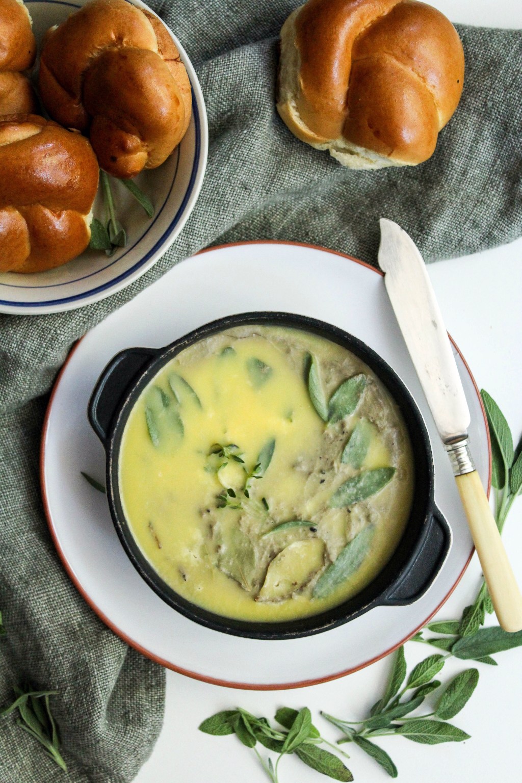 Chicken liver pâté.